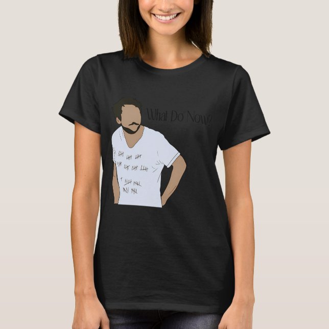 Camiseta ¿Qué hacer ahora (Anverso)