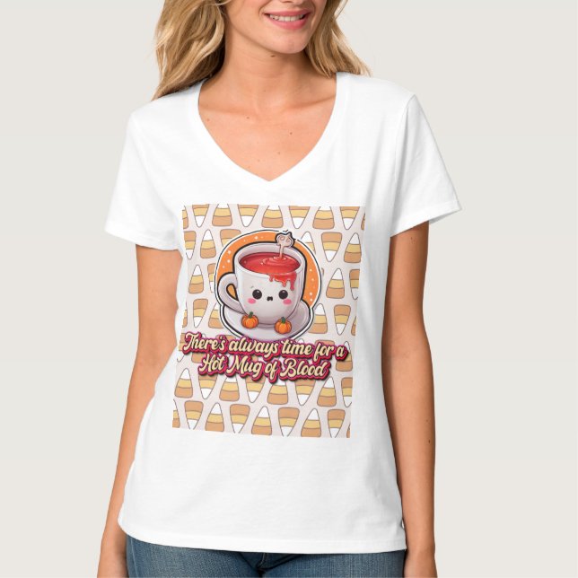 Camiseta ¡Qué Halloween! 👻 (Anverso)