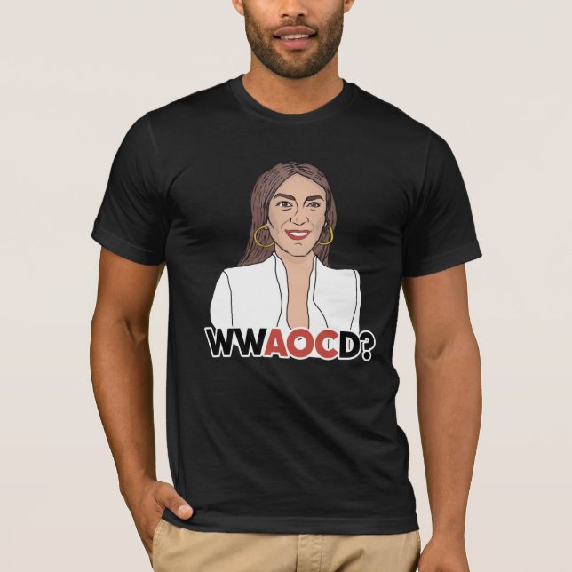 Camiseta ¿Qué haría AOC? (Anverso)