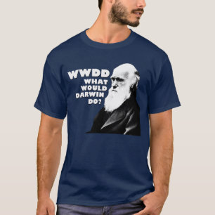 Camiseta ¿Qué haría Darwin con camiseta?