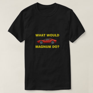 Camiseta ¿Qué Haría Magnum?