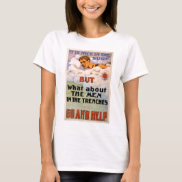 Camiseta ¿Qué hay de los hombres en las tendencias?
