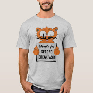 Camiseta ¿Qué Hay Para El Segundo Desayuno? Personalizado