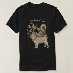 Camiseta Que haya luz - eslogan de Babel