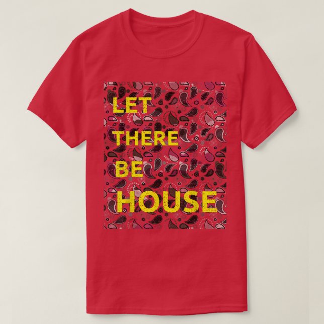 Camiseta Que haya música house Deep Soulful Edm 1580 (Diseño del anverso)