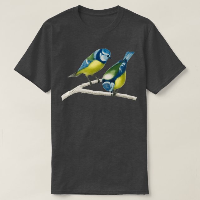 Camiseta Qué hermoso pájaro y magnífico color (Diseño del anverso)