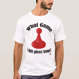 Camiseta ¿Qué juego es esta pieza del eslogan divertido?
