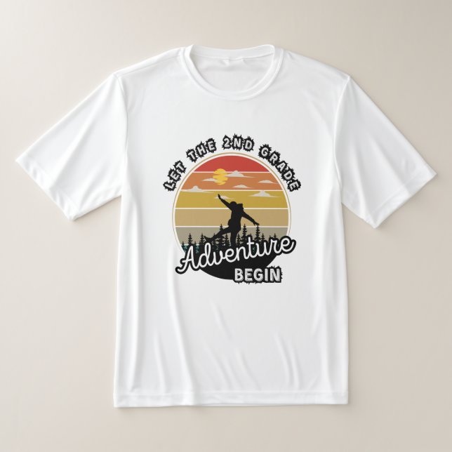 Camiseta Que la aventura de segundo grado comience de nuevo (Distribución)