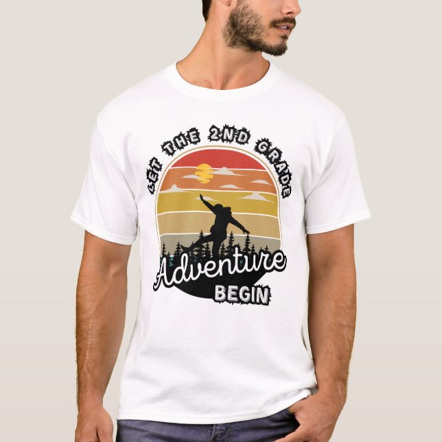 Camiseta Que la aventura de segundo grado comience de nuevo (Anverso)