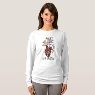 Camiseta Que la bondad florezca del corazón 🌿 ❤️