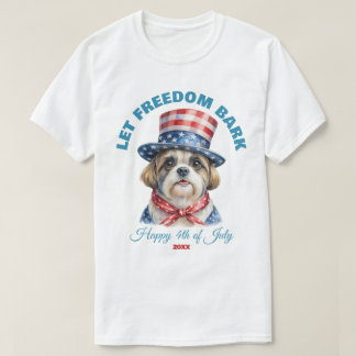 Camiseta Que la libertad ladre al Personalizado el 4 de jul