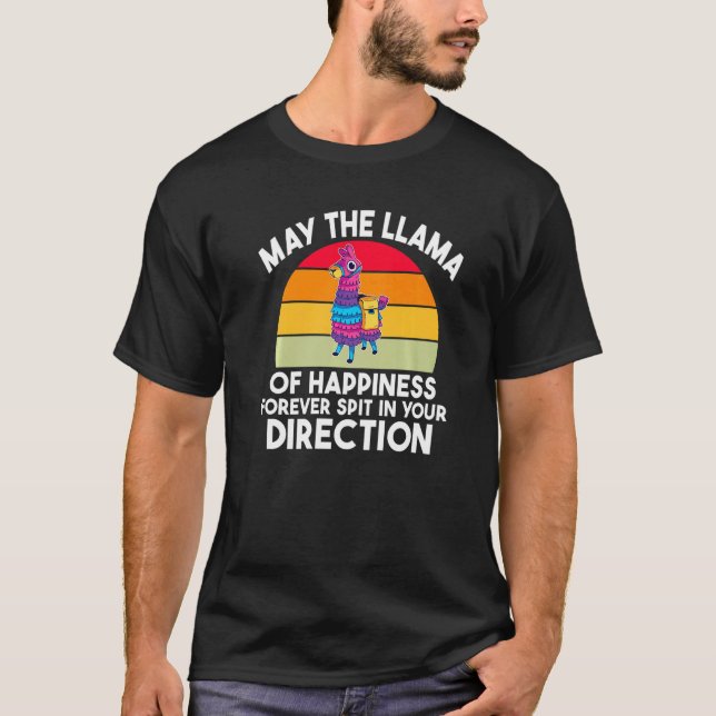 Camiseta Que La Llama De La Felicidad Por Siempre Escuche E (Anverso)