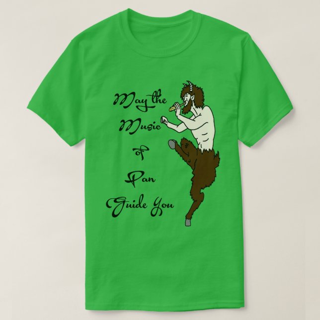 Camiseta Que la música de Pan Guide (Diseño del anverso)