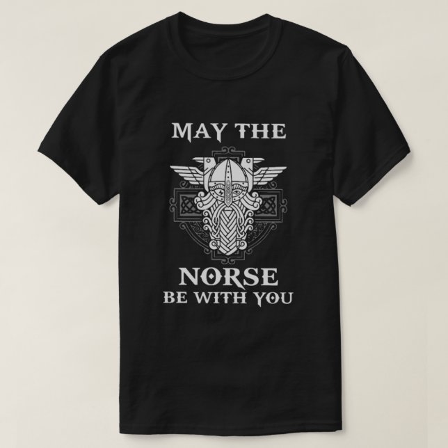 CAMISETA QUE LA NORSE ESTÉ CONTIGO (Diseño del anverso)