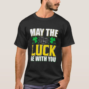 Camiseta Que la suerte esté contigo, Día de San Patricio, d