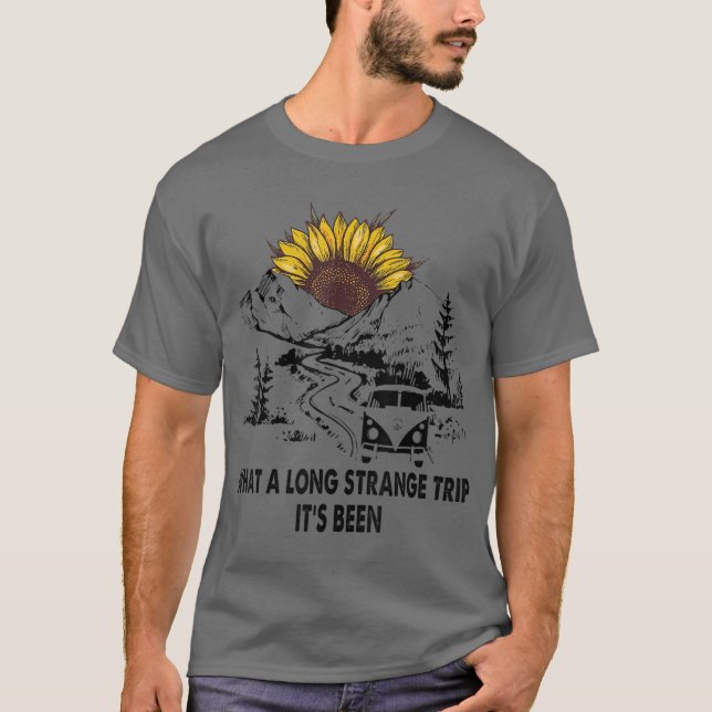 Camiseta Qué Largo Viaje Extraño Ha Sido El Girasol (Anverso)