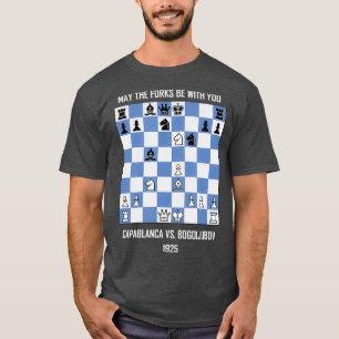 Camiseta Que las horquillas estén contigo Capablanca vs aje
