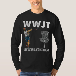 Camiseta ¿Qué le daría Jesús a los Navidades WJT Disk Golf 