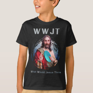 Camiseta ¿Qué Le Daría Jesús Al Gracioso Golf De Disco Para