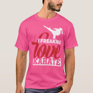 Camiseta Qué lindo me fastidia que las mujeres de karate re