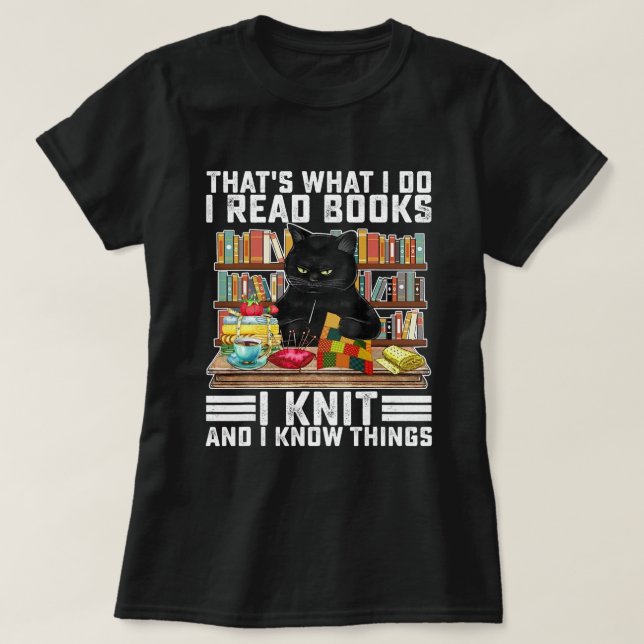 Camiseta Que Lo Que Hago Leer Libros Me Parecen Graciosos G (Diseño del anverso)