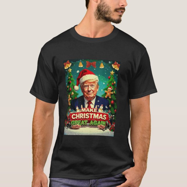 Camiseta Que los Navidades sean geniales de nuevo, navidad  (Anverso)