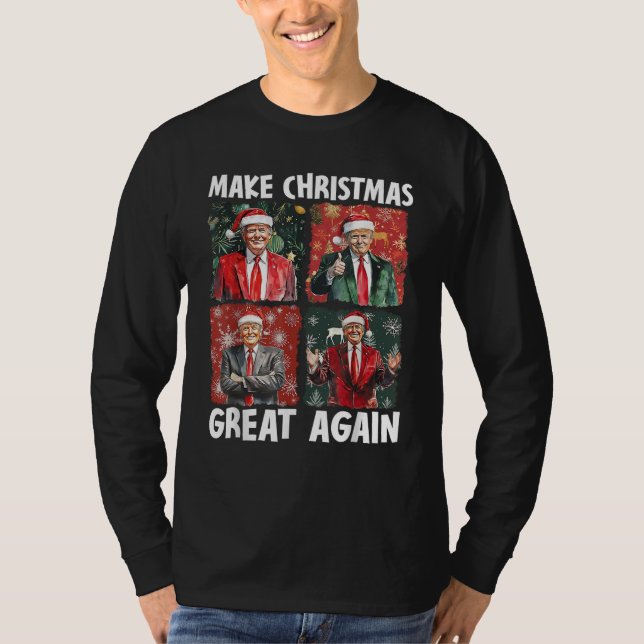 Camiseta Que los Navidades vuelvan a ser divertidos Santa T (Anverso)
