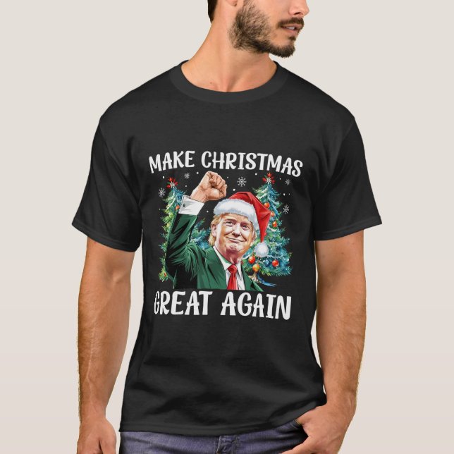 Camiseta Que los Navidades vuelvan a ser divertidos Santa T (Anverso)