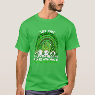 Camiseta Que los Shenanigans comiencen el arcoiris de Gnome