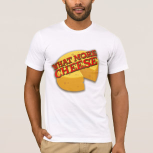 Camiseta Qué más tee de slogan gráfico cursi de queso