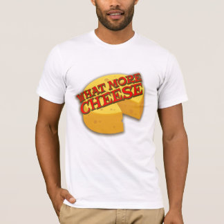 Camiseta Qué más tee de slogan gráfico cursi de queso