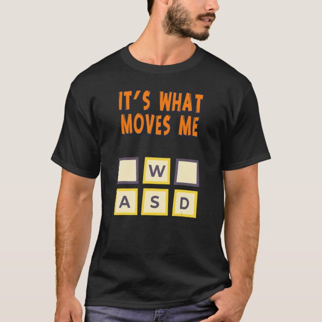 Camiseta ¿Qué me mueve el humor? (Anverso)