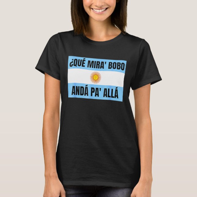 Camiseta Qué miras Bobo - Qué Mira Bobo (Anverso)