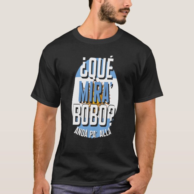 Camiseta Qué miras Bobo - Qué Mira Bobo, Bobo Meme divertid (Anverso)