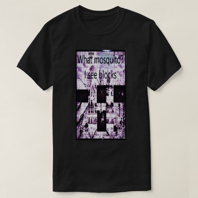 Camiseta Qué mosquito (Diseño del anverso)
