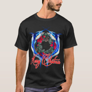 Camiseta que muestra un pez lucio perca.