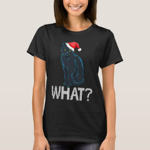 Camiseta Qué Mujer Gato Feliz Navidad Día de Halloween Cele