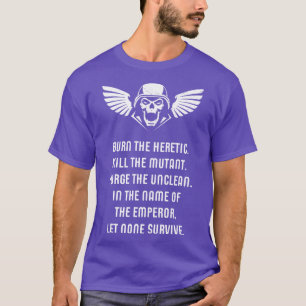Camiseta Que nadie sobreviva a Wargame Ministra