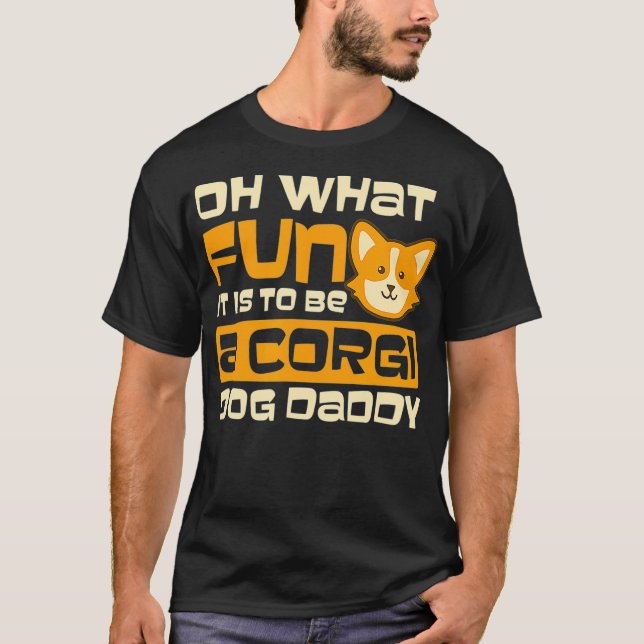 Camiseta Qué Navidades Divertidos Diseñar Corgi (Anverso)