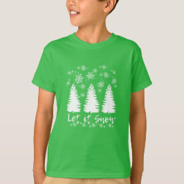 Camiseta Que nieve