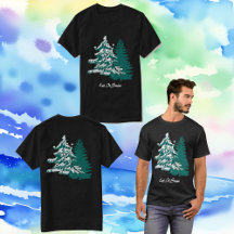 Que nieve acuarela Navidades de invierno Woodland