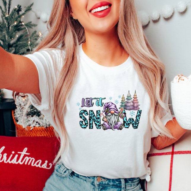 Camiseta Que Nieve Gnome T-Shirt (Subido por el creador)
