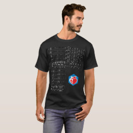 Camiseta Qué nosotros letras y música articuladas