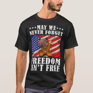 Camiseta Que nunca olvidemos que la libertad no es el Día d