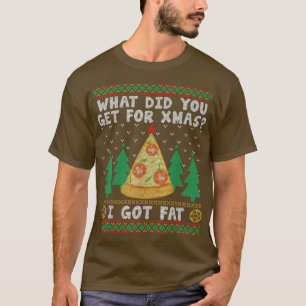Camiseta ¿Qué Obtuviste Para Las Nochebuena Que Recibí Navi