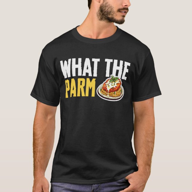 Camiseta Qué Parm Pollo Parm (Anverso)