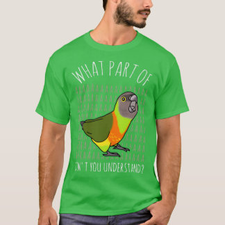 Camiseta Qué parte de AAAAA donx27t entiende Senegal
