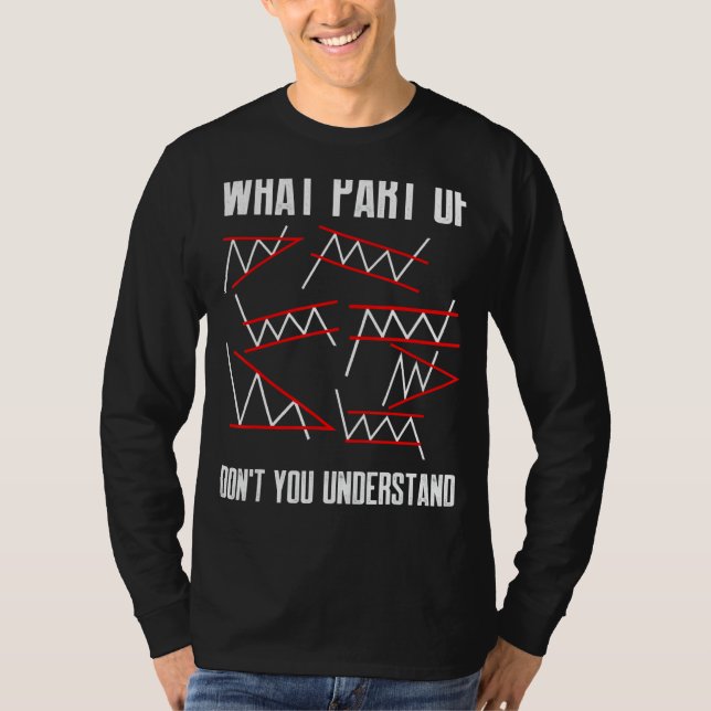 Camiseta ¿Qué parte de no entiende el comercio de criptogra (Anverso)