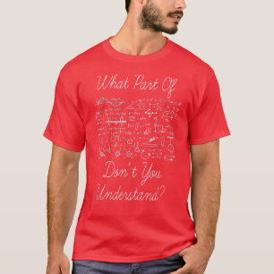 Camiseta ¿Qué parte de no entiendes? - Matemáticas de la ci
