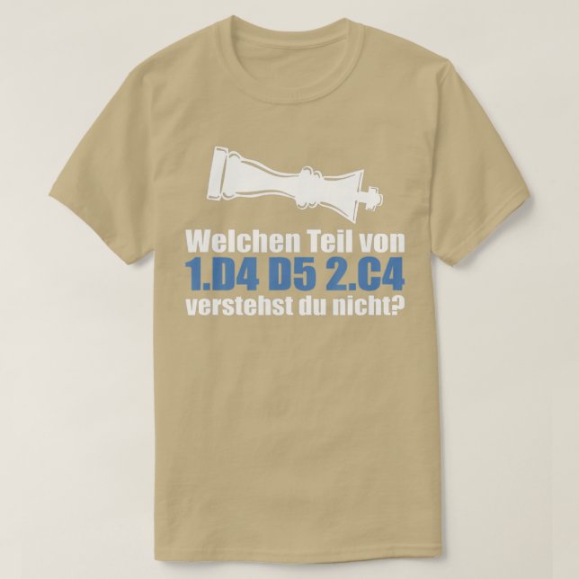Camiseta Qué parte entiende la figura del ajedrez (Diseño del anverso)